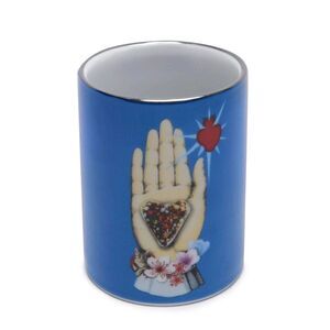 New Christian Lacroix Maison de jeu Ceramic Pen Pencil Pot Brush Holder LAST One